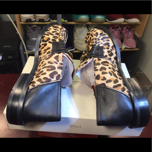 Coach Putnam Loafer Leopard Print Real Calf Hair. - Picture 5 of 14